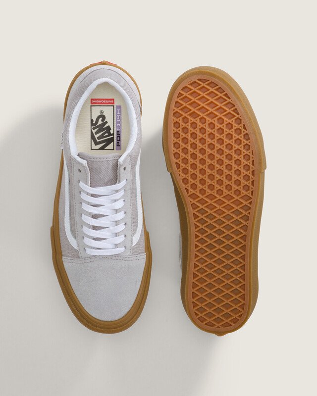 Tênis Old Skool Crepe Light Gray Gum
