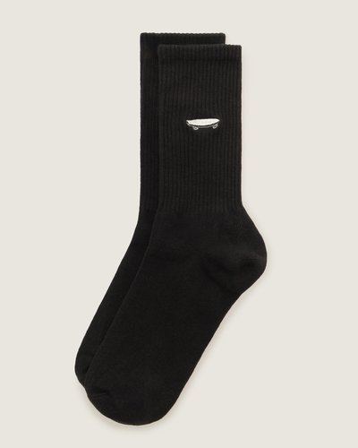 A Meia Salton Crew Black é um modelo cano médio em malha fina e canelada com bordado discreto, assinatura do DNA Vans. Construção leve e respirável que oferece conforto e toque macio, com ajuste natural ao pé. Versátil no acabamento, combina presença autêntica e funcionalidade, preservando respirabilidade e conforto em diferentes usos.