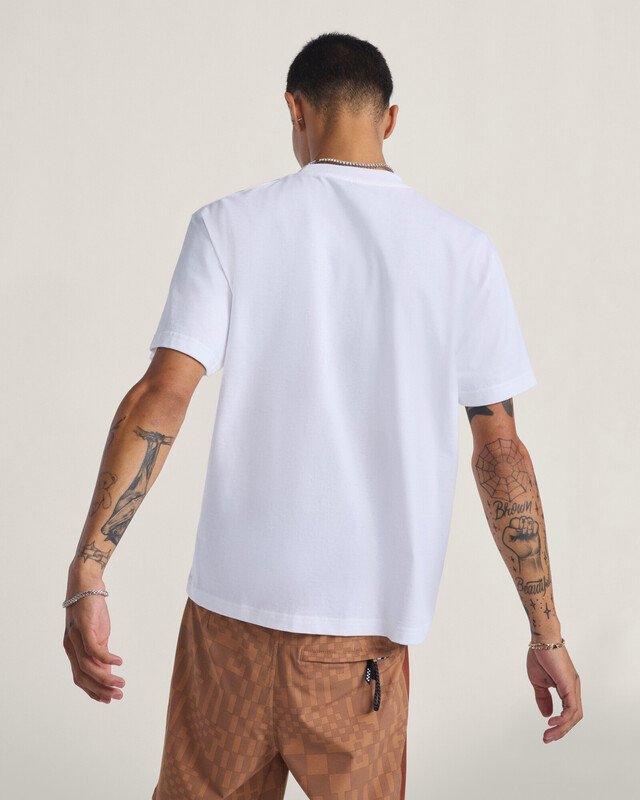 Camiseta Ss Waffles The Dog White