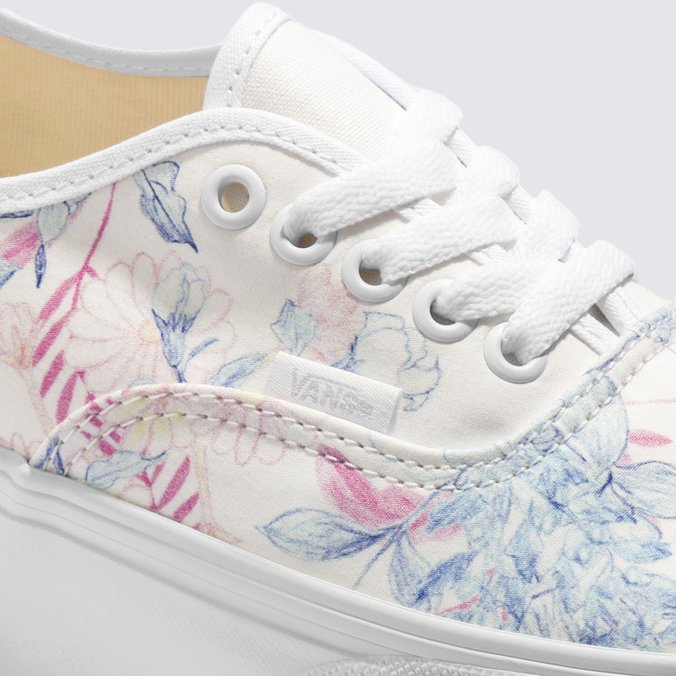 Tênis Authentic Stackform Whimsy Floral True White