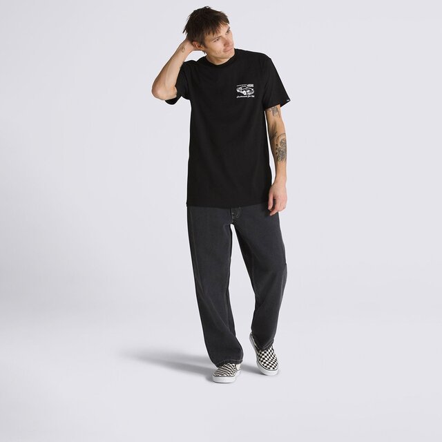 Camiseta Vans Motors Ss Warm Weather Black