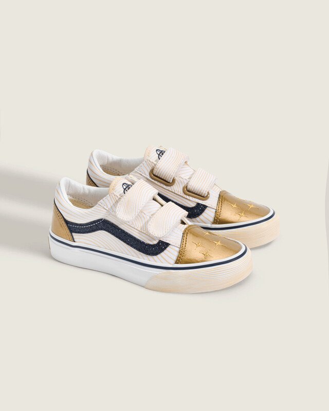 Tênis Old Skool K-Pop Kpop Demon Hunters Golden Toddler Infantil
