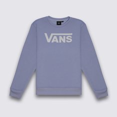 Nada melhor que um clássico original Vans para te aquecer nas temperaturas mais amenas. Honrando as tradições, o Moletom Classic V Bff Crew Sweet Lavender traz a herança “Off The Wall” para compor um visual despojado e esportivo, com total conforto. O moletom careca é confeccionado em poliéster e algodão, possui aplicação de rib na gola, punho e na barra. Na cor lilás, o moletom feminino traz estampa frontal com assinatura Vans em “Drop V” centralizada na altura do peito, em silk à base d’água. O caimento do moletom é mais solto, estilo “boyfriend”, trazendo leveza e conforto ao vestir.