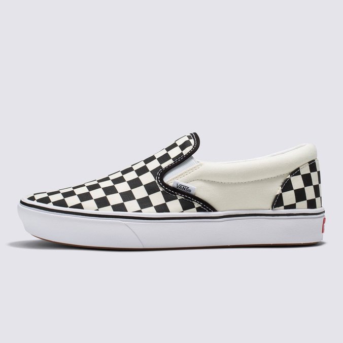 Tênis Slip-On Comfycush Checkerboard True White