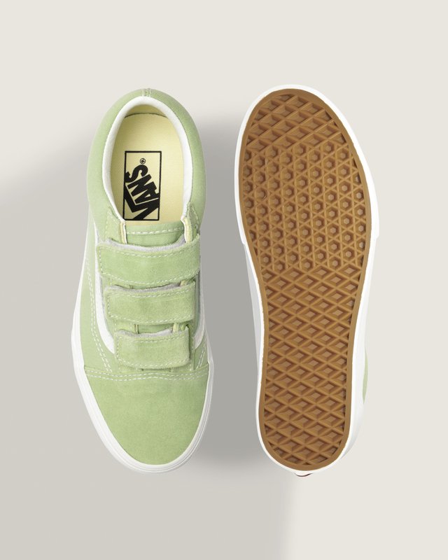 Tênis Old Skool Suede Canvas Sageleaf Green White