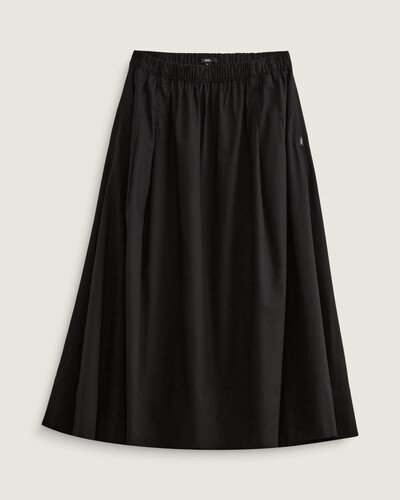 A Saia Francesca Full Black combina tanto para uma ocasião de festa, quanto para uso diário. Confeccionada em popeline de algodão, o modelo possui cós elástico e fendas laterais, proporcionando maior conforto e mobilidade.