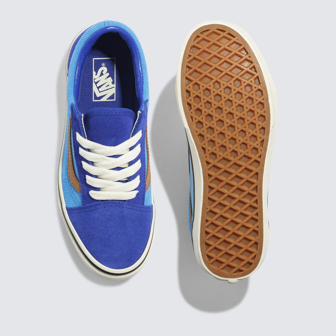 Tênis Old Skool Corduroy Blue Multi Infantil