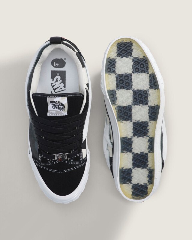 Tênis Knu Skool Vans X Bape Black Camo