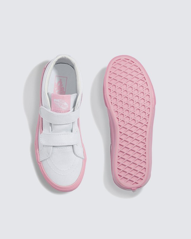 Tênis Sk8-Mid Pop Outsole Pink Marshmallow Infantil