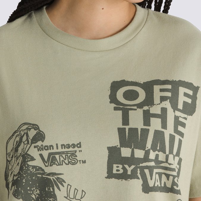 Camiseta Mixed Messages Oversized SS Elm