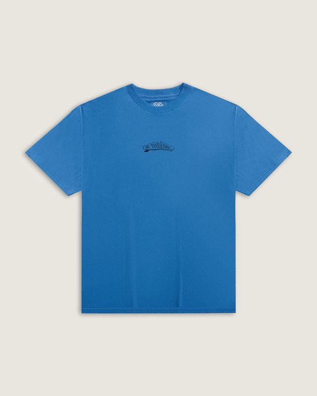 Camiseta Manga Curta Crestline Bright Azure Infantil