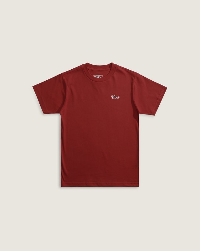 Camiseta Manga Curta Script Logo Racing Red
