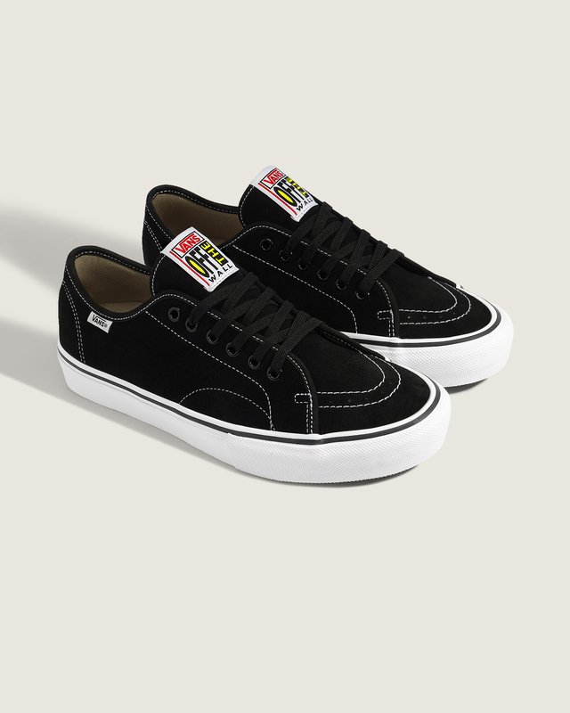Tênis Skate Ave Leather Black White