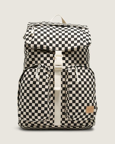 Com inspiração na aventura ao ar livre, a Mochila Field Trippin Rucksack Checkerboard , é clássica. O modelo com estampa icônica em checkerboard por toda a peça, possui um compartimento principal grande com cordão e fecho de aba, bolsos externos com fecho de correr para maior armazenamento. Traz alças acolchoadas ajustáveis para maior conforto e aplicação de patch em couro Vans®, compondo um um visual vintage.
