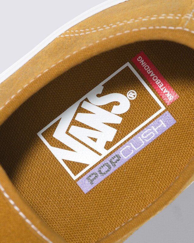 Tênis Skate Authentic Leather Golden Brown