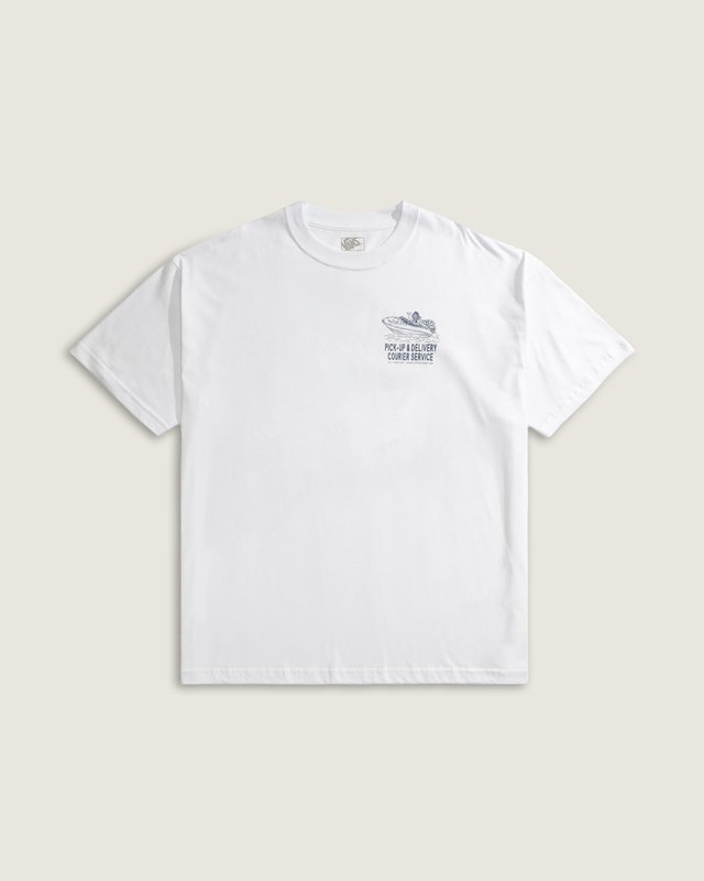 Camiseta Manga Curta Paulys Delivery White