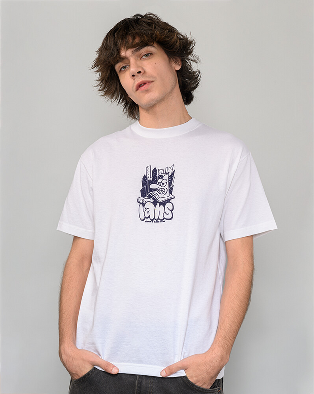 Camiseta Ss Traffic Cone White