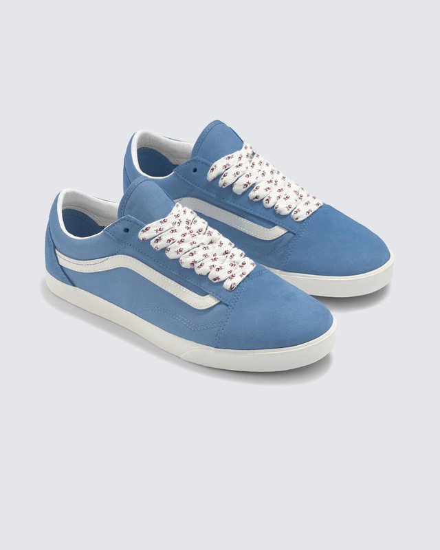Tênis Old Skool Lowpro Floral Laces Heritage Blue