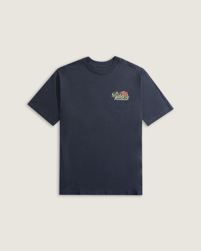 Camiseta Manga Curta Oldskool Bloom Navy