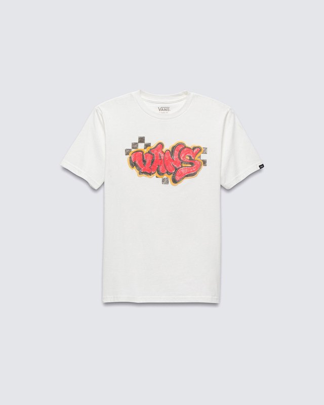 Camiseta Tagged SS Marshmallow Infantil | Vans