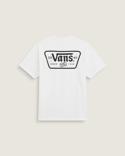 Com estampa frontal inspirada nas palmeiras californianas, a Camiseta Manga Curta Knu Patch White apresenta construção em malha e gola careca, com caimento regular que garante conforto e mobilidade. O modelo em algodão traz acabamento macio ao toque e superfície gráfica que evidencia o legado descontraído da Vans. Versátil e com estilo autêntico, traz identidade visual marcada por um gráfico central que reforça a expressão da marca.