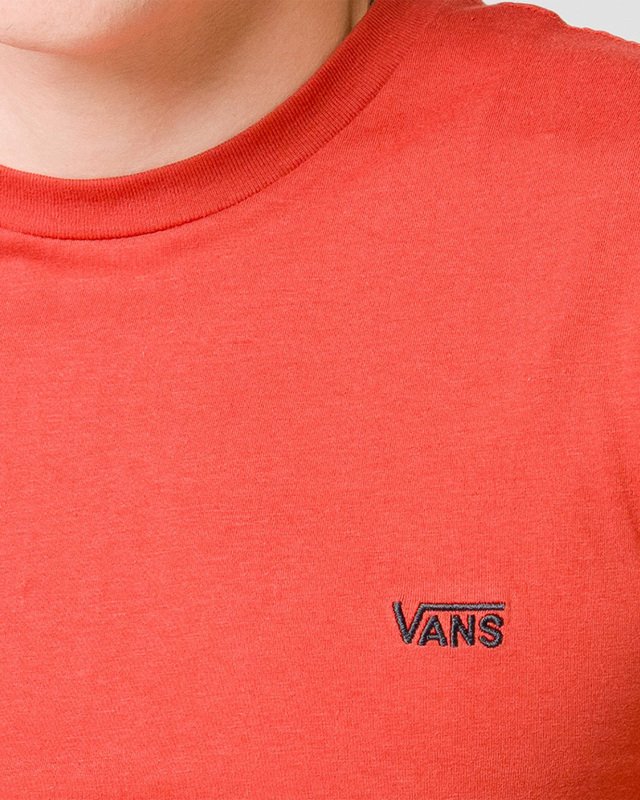 Camiseta Core Basics Tee SS Red Ochre