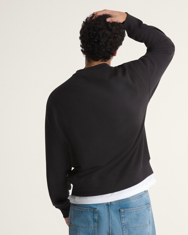Moletom Stretch Logo  Black