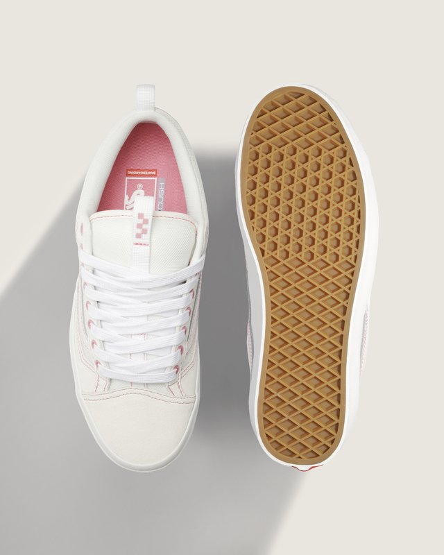 Tênis Old Skool 36+ Contrast Stitch Pink