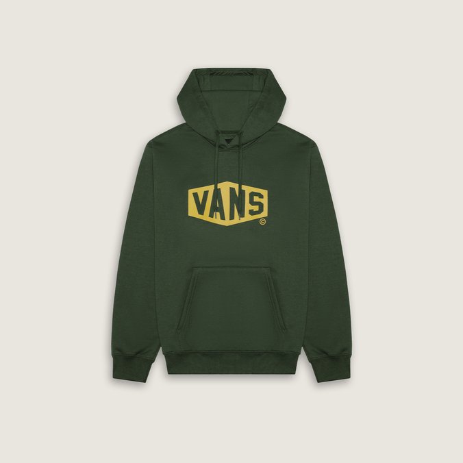 Moletom Hex Logo Pullover Dried Kelp