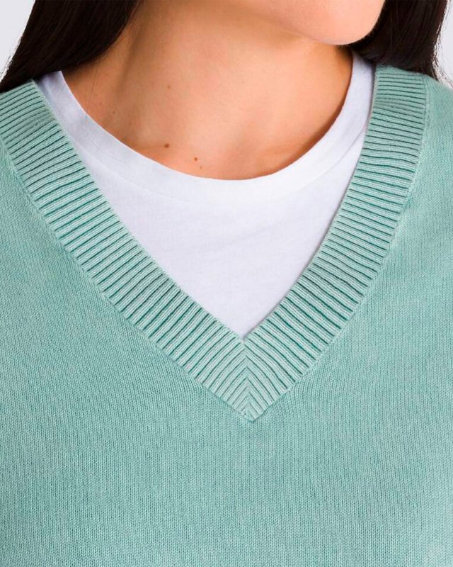 Colete Syd Sweater Vest Upland Gray Mist | Vans