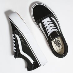 vans old skool preto platform
