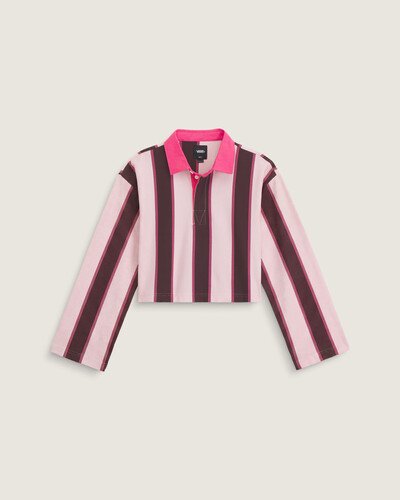 A Camiseta Manga Curta Becky Rugby Coral Blush traz construção rugby em malha, com gola polo e abotoamento frontal que conferem um toque vintage e casual. O acabamento contrastante na gola adiciona personalidade sem exageros. O tecido malha proporciona conforto, flexibilidade e caimento natural, valorizando o movimento. Modelo autêntico, essencial no guarda-roupa descontraído, com visual e construção focados no conforto.