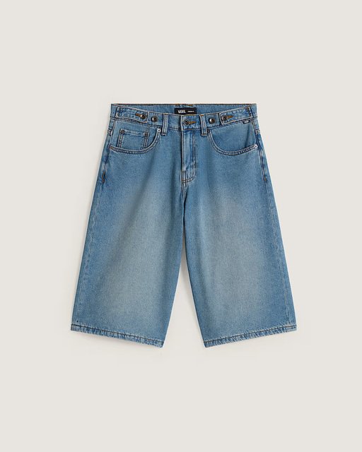 Short Check 5 Baggy Stonewash Blue | Vans