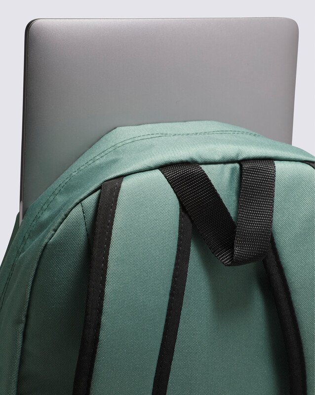 Mochila Old Skool Check Backpack Warm Weather Dark Forest