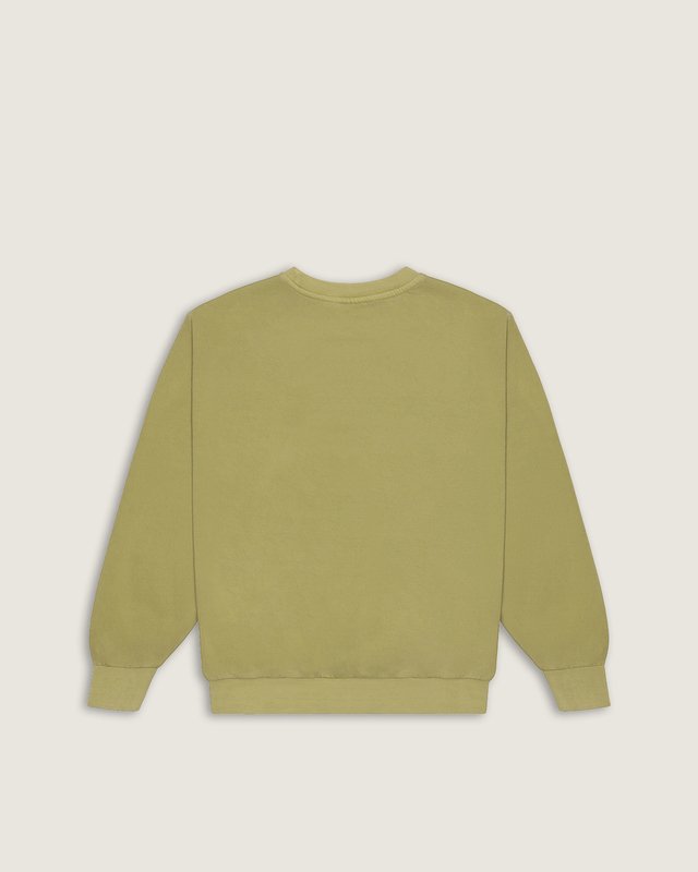 Moletom Retro Crew Burnt Gold