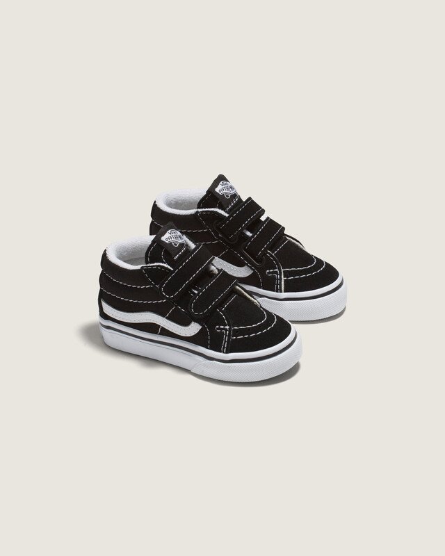 Tênis Sk8-Mid New Black True White Infantil