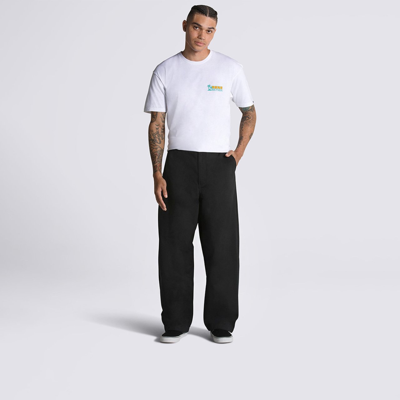 Calça Authentic Chino Baggy Black | Vans