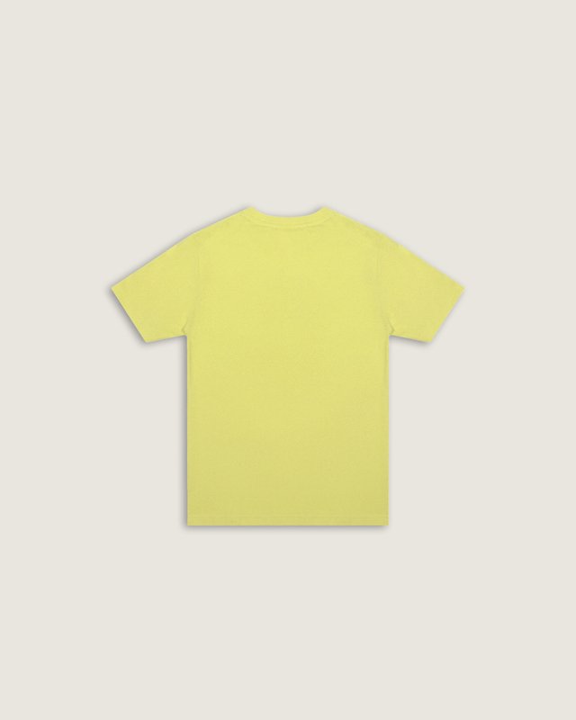 Camiseta Star Checker Ss Canary Yellow Infantil