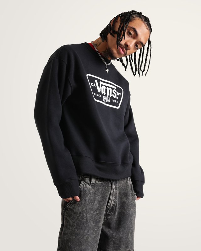 Moletom Knu Patch Crew Black