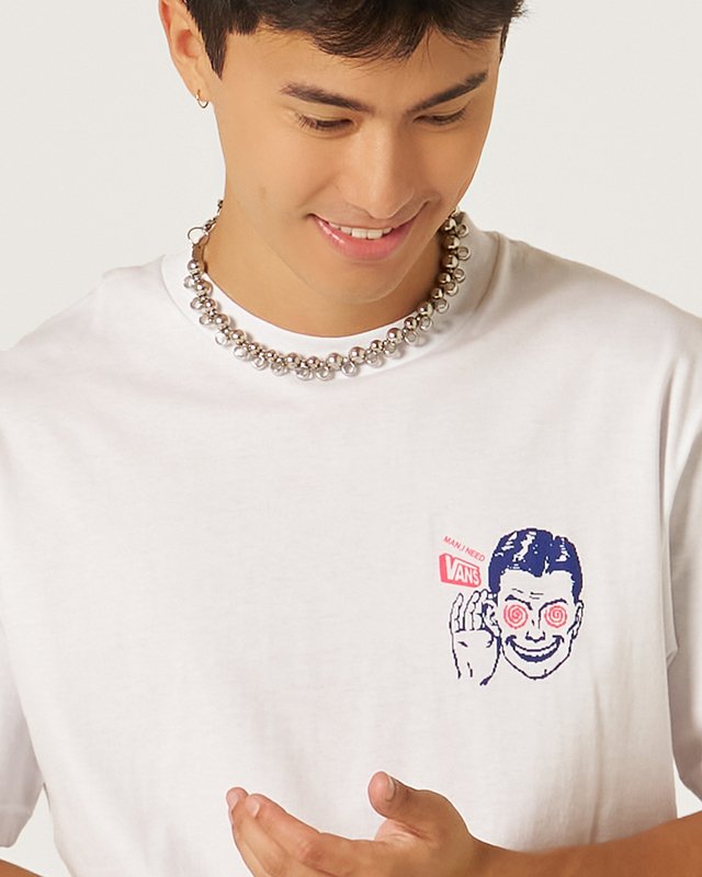 Camiseta Manga Curta Need Vans White