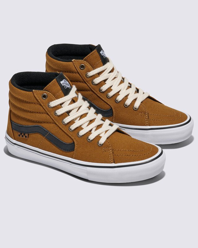 Tênis Skate Sk8-Hi Duck Canvas Gb Golden Brown