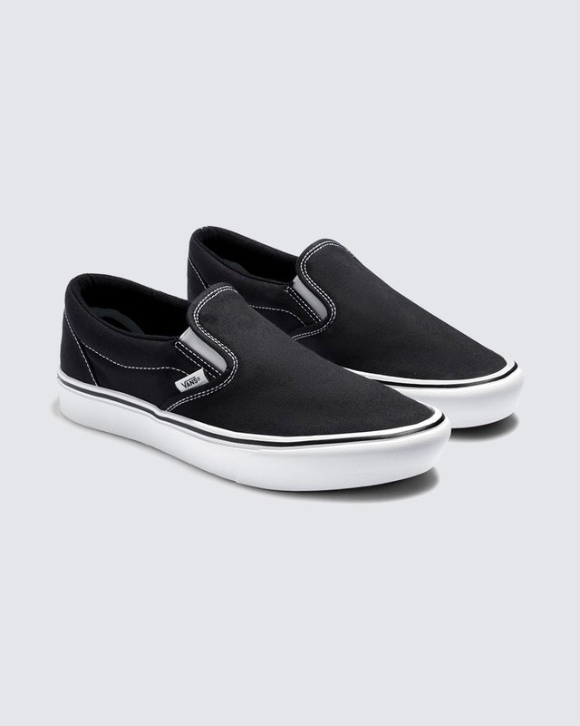Tênis Slip-On Comfycush Black True White
