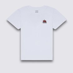 Camiseta Bloom Skull Crew Ss White