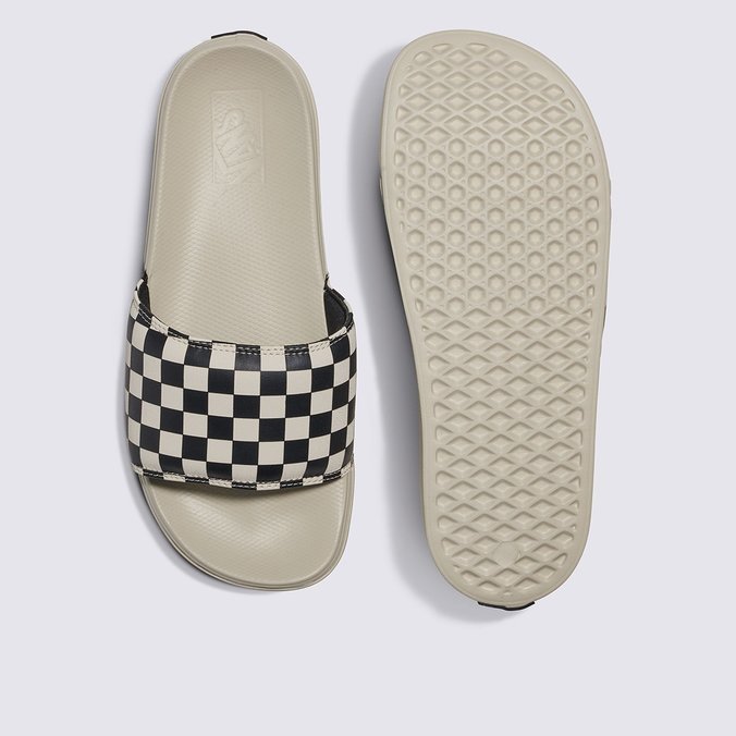Chinelo Slide-On La Costa Radial Checkerboard Rainy Day