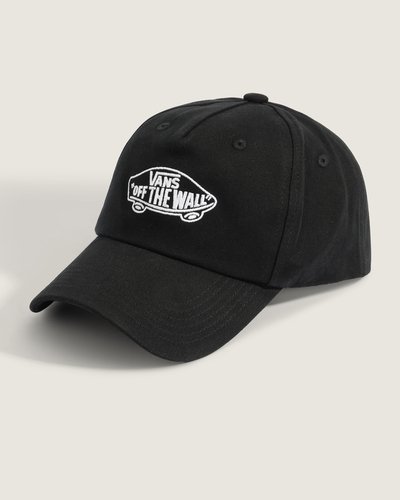 Boné snapback com aba reta, ajuste snapback em 100% algodão. Com bordado frontal do logo Vans.