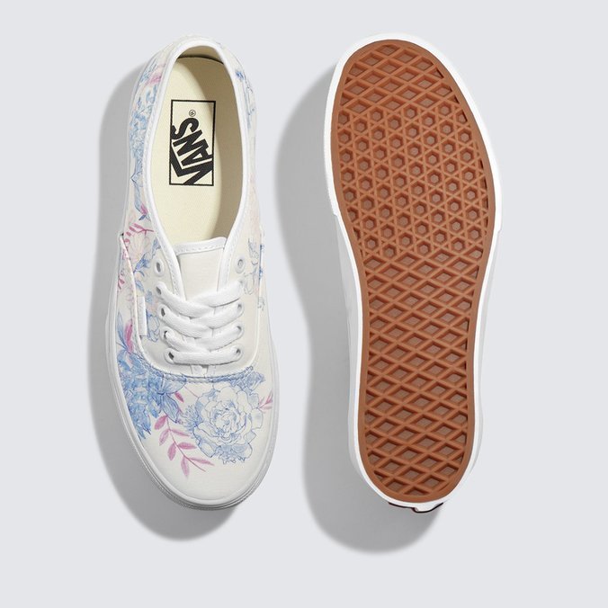 Tênis Authentic Stackform Whimsy Floral True White
