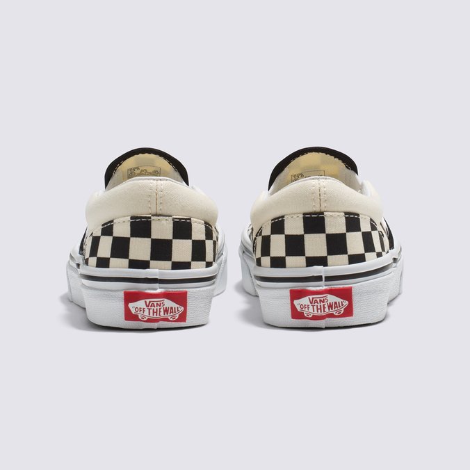 Kids black vans slip ons new arrivals
