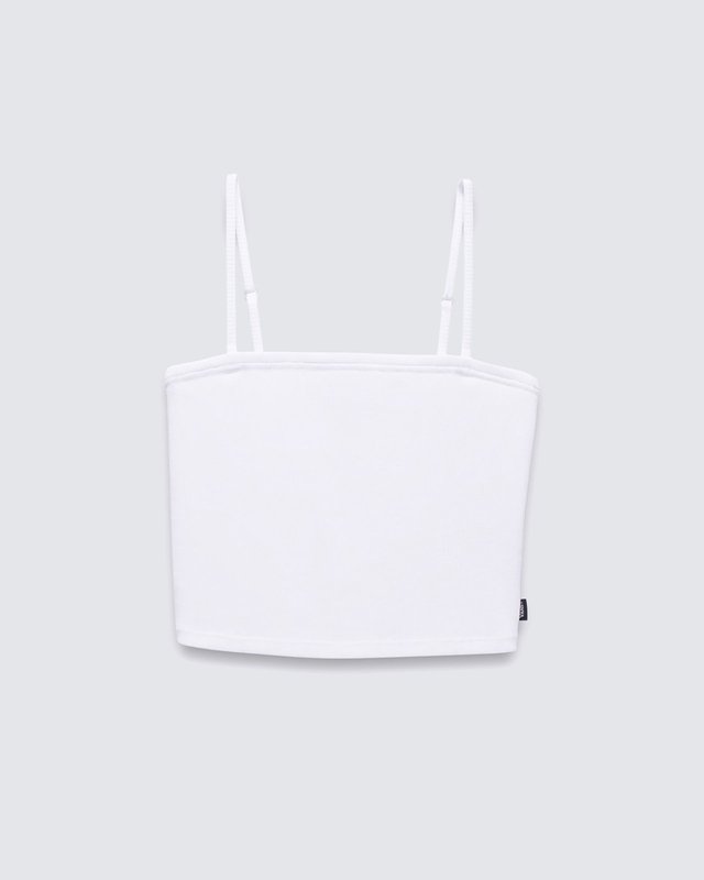 Camiseta Drew Rib Tube Top White