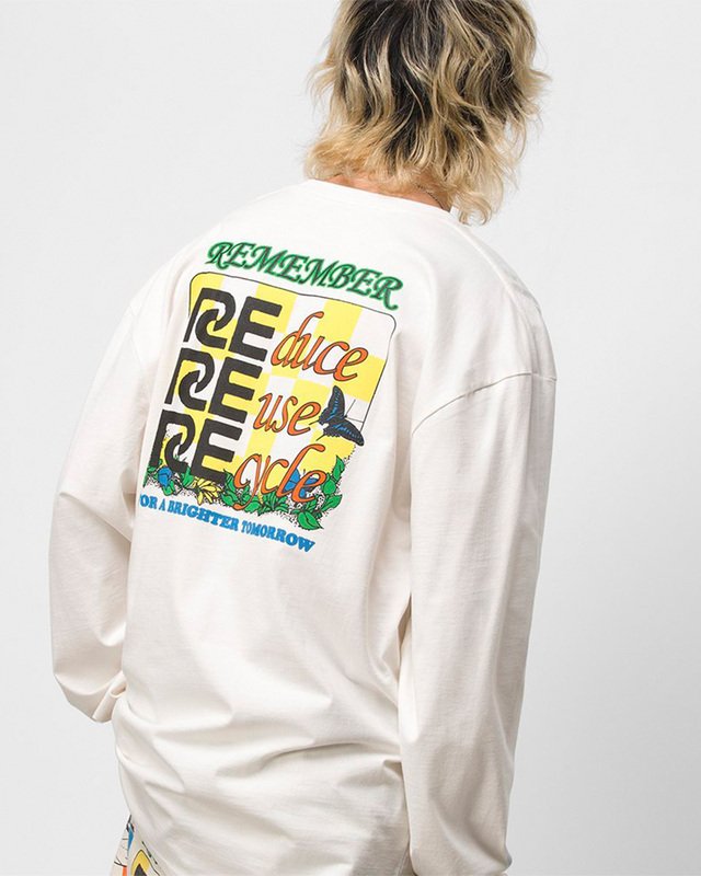 CAMISETA LS VANS X ECO POSITIVITY NATURAL