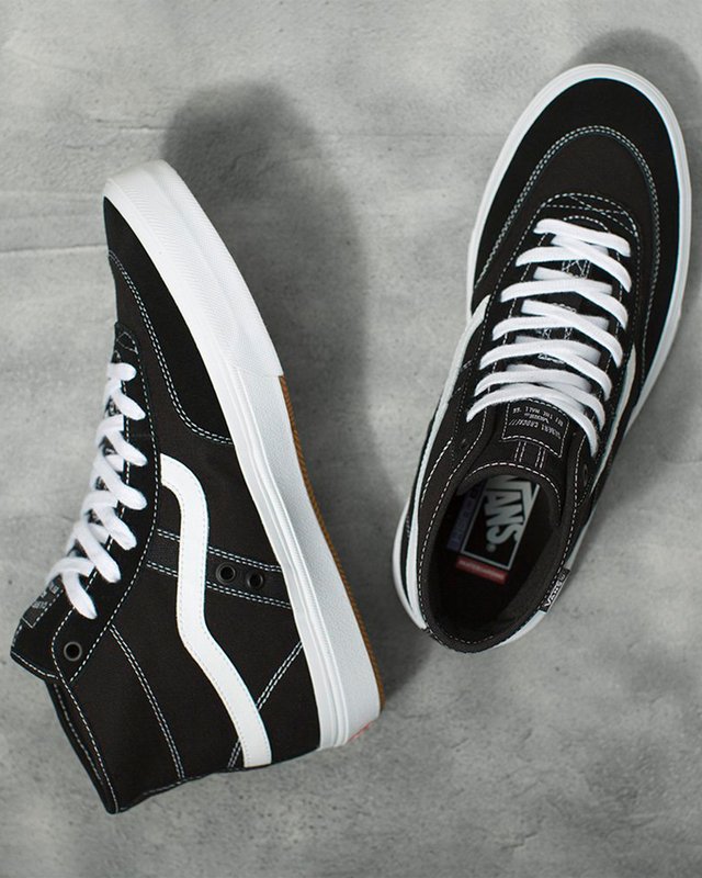 Tênis Skate Gilbert Crockett Black White